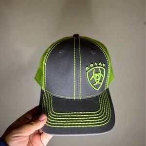 Ariat Gray Trucker Hat -Unisex
